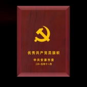 2015年10月定制　安康市委優(yōu)秀共產(chǎn)黨員獎?wù)?獎?wù)?榮譽證書定制