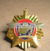 山東省公安廳獎(jiǎng)?wù)?金屬勛章